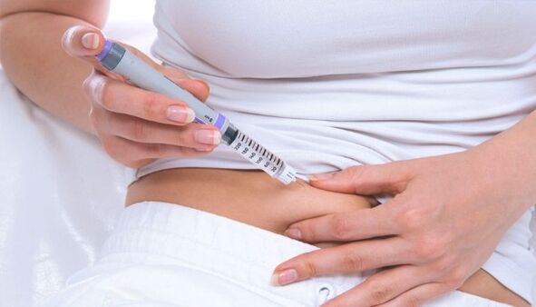 Injection of implication in diabetes